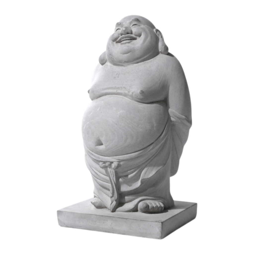 Dekofigur Polyresin 'Laughing Buddha'