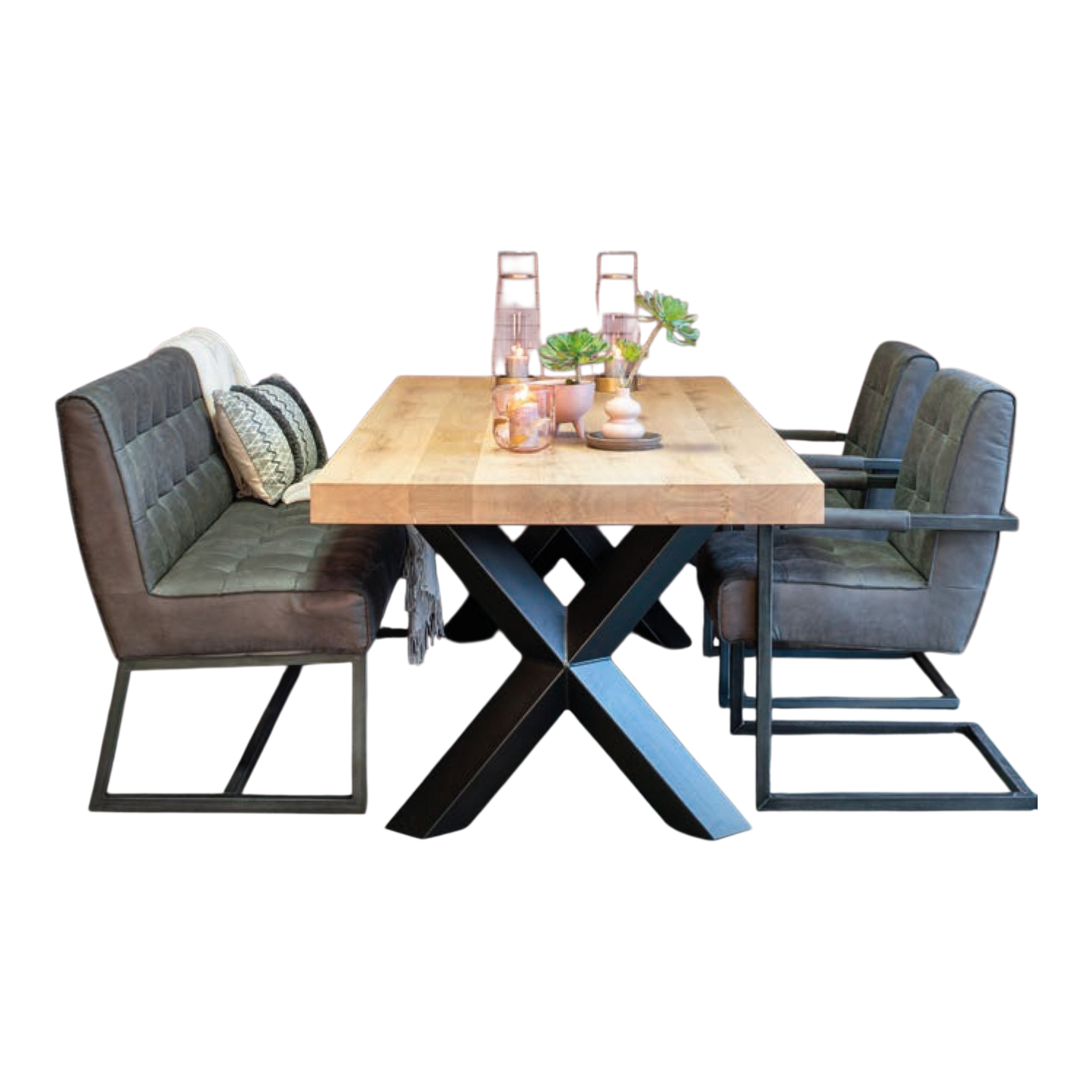 Tischplatte Eiche 'Castle XXL'