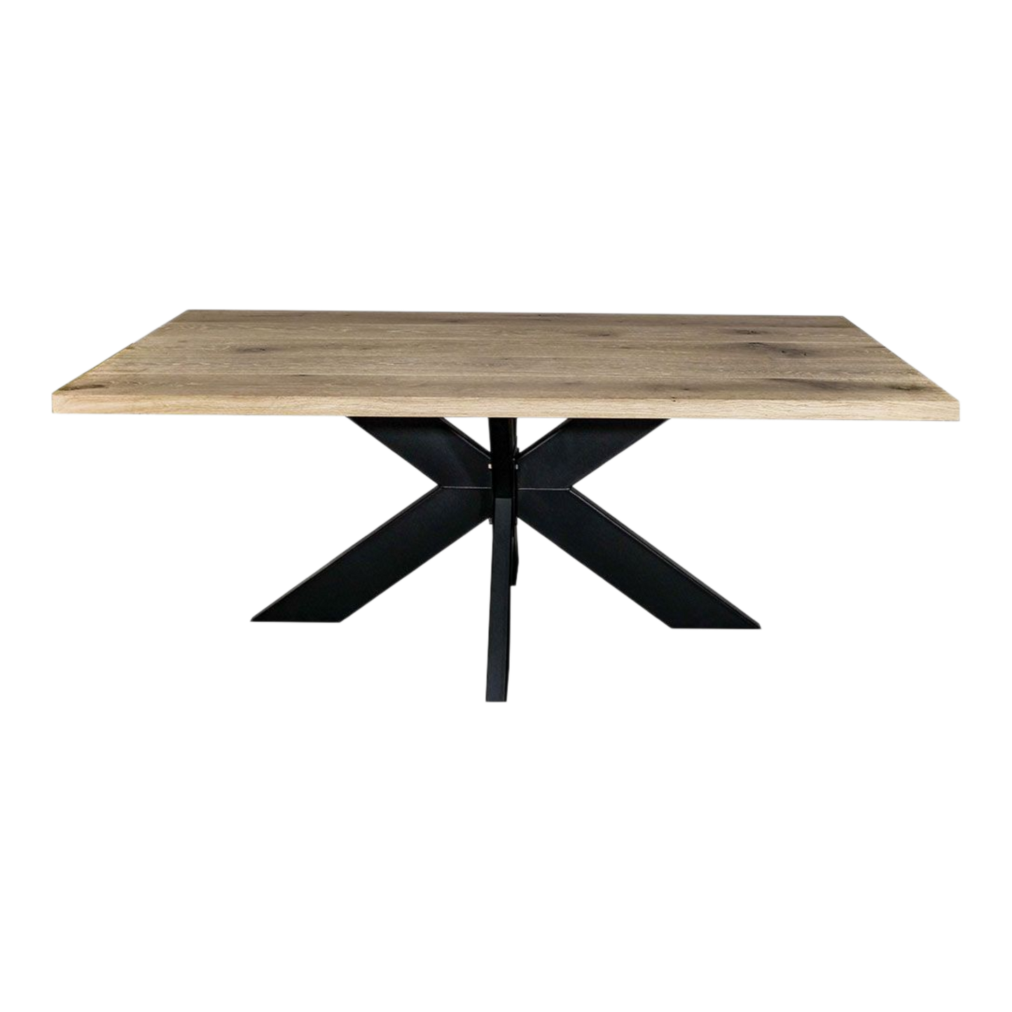 Tischplatte Eiche 'Old Style' mit V-Fuge